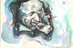 Lillie, sketch, (30 weeks)